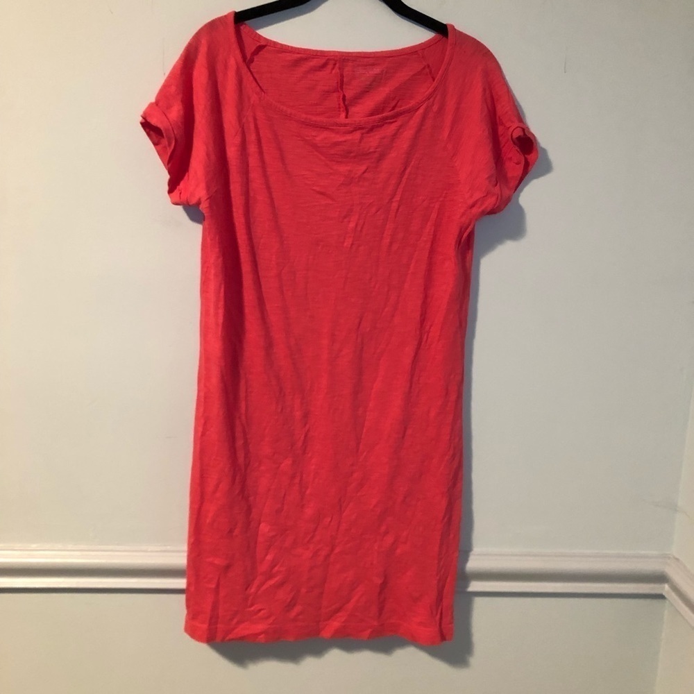 Lilly Pulitzer Pink Short Sleeve 100% Pima Cotton Nightgown Size Medium